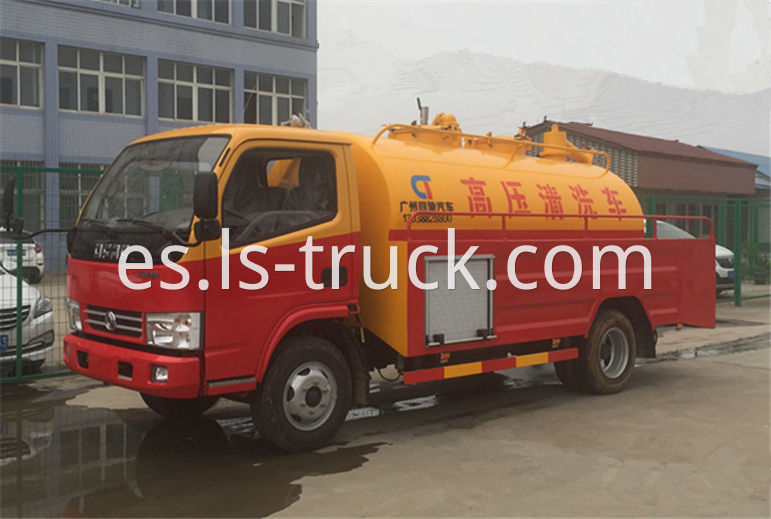  high pressure cleaning truck